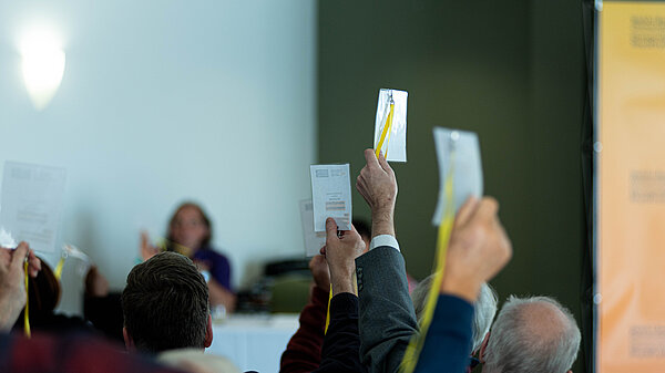Voting at Conference
