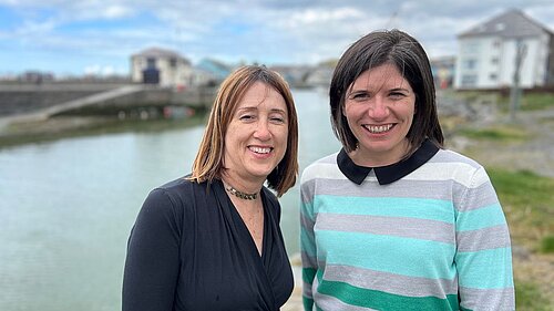 Jane Dodds MS and Sandra Jervis