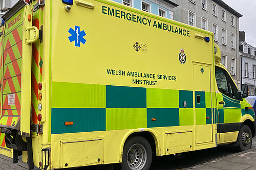 An Ambulance.