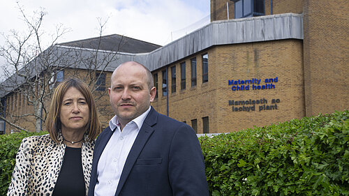 Jane Dodds MS and Cllr Sam Bennett